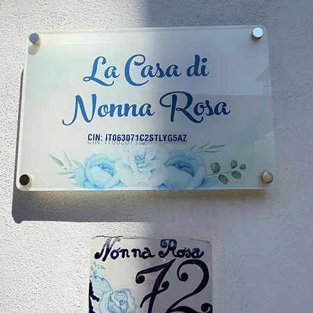 La Casa Di Nonna Rosa Prázdninový dům
